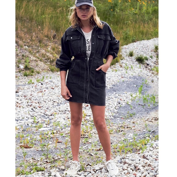 Free People Dresses & Skirts - Free People Bo Denim Dress